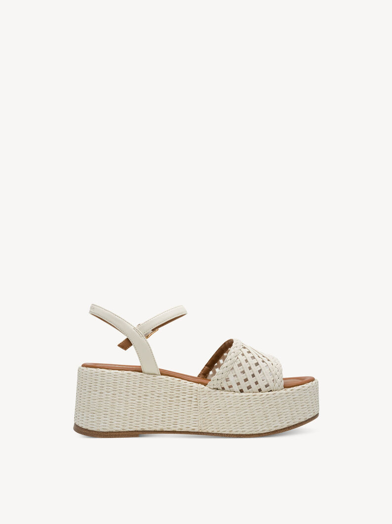 Sandale &agrave; talon - beige, 418, hi-res