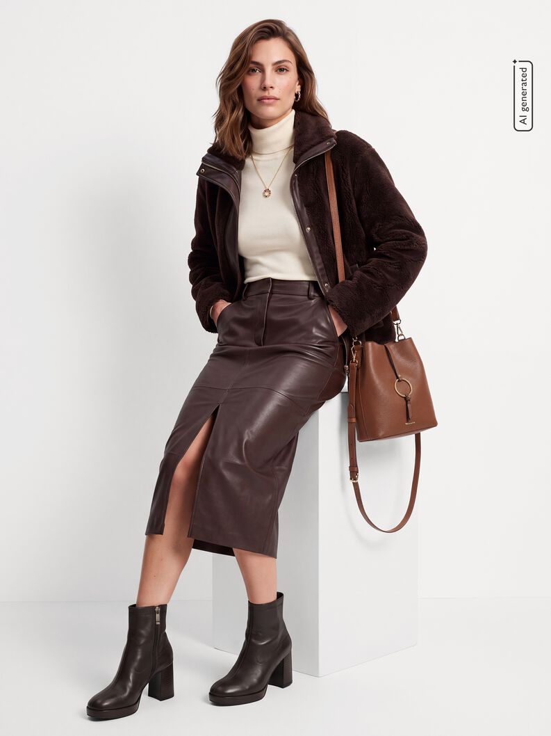 Bootie - brown, MAHOGANY, hi-res