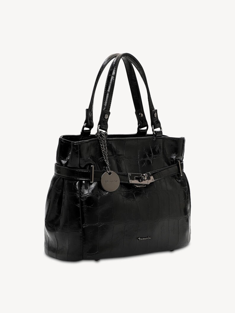 Sac cabas - noir, black MS, hi-res