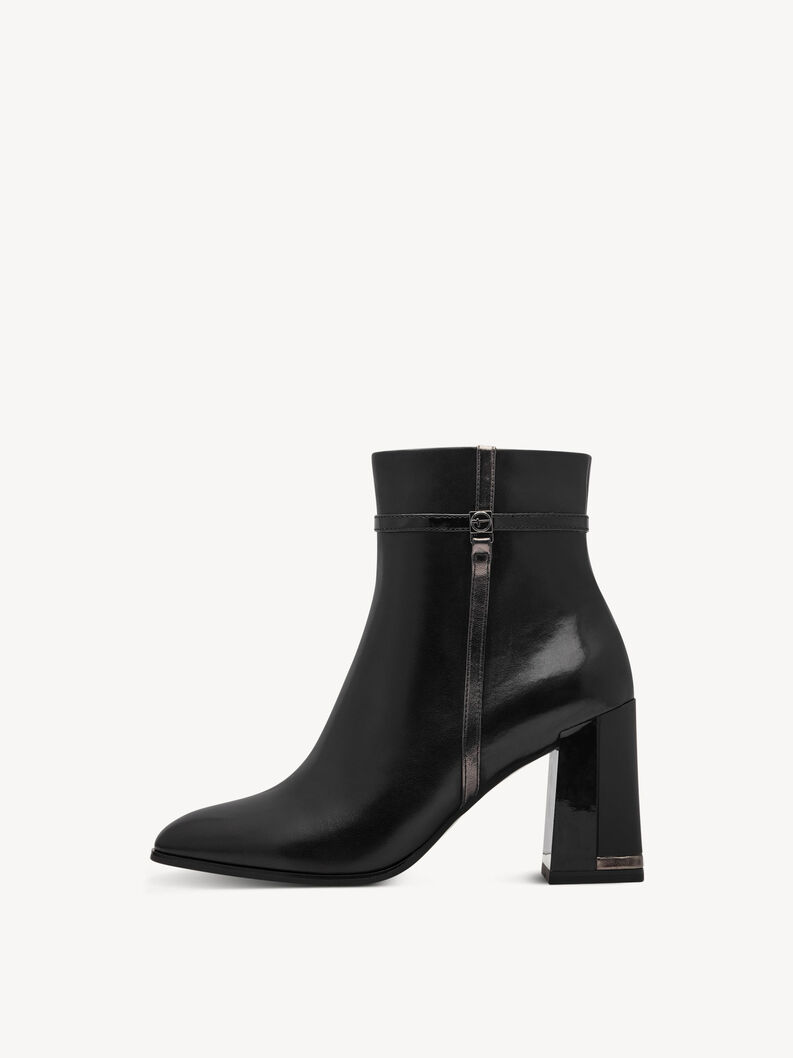 Bootie - black, BLACK/PEWTER, hi-res