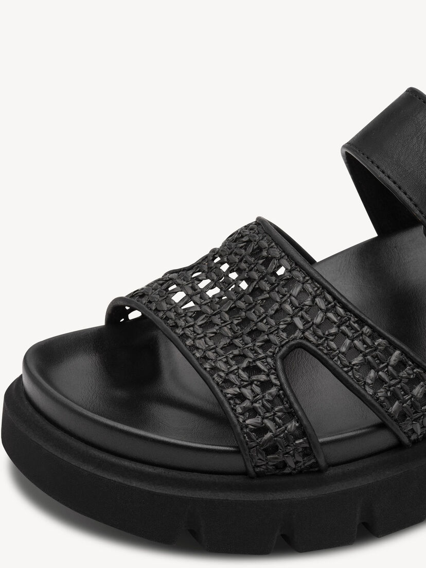 Slipper, BLACK, hi-res