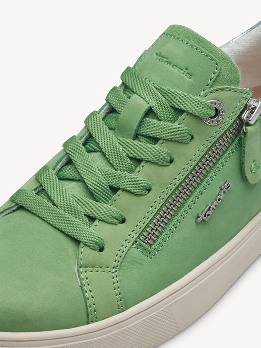 Sneaker, LT GREEN NUBUC, hi-res