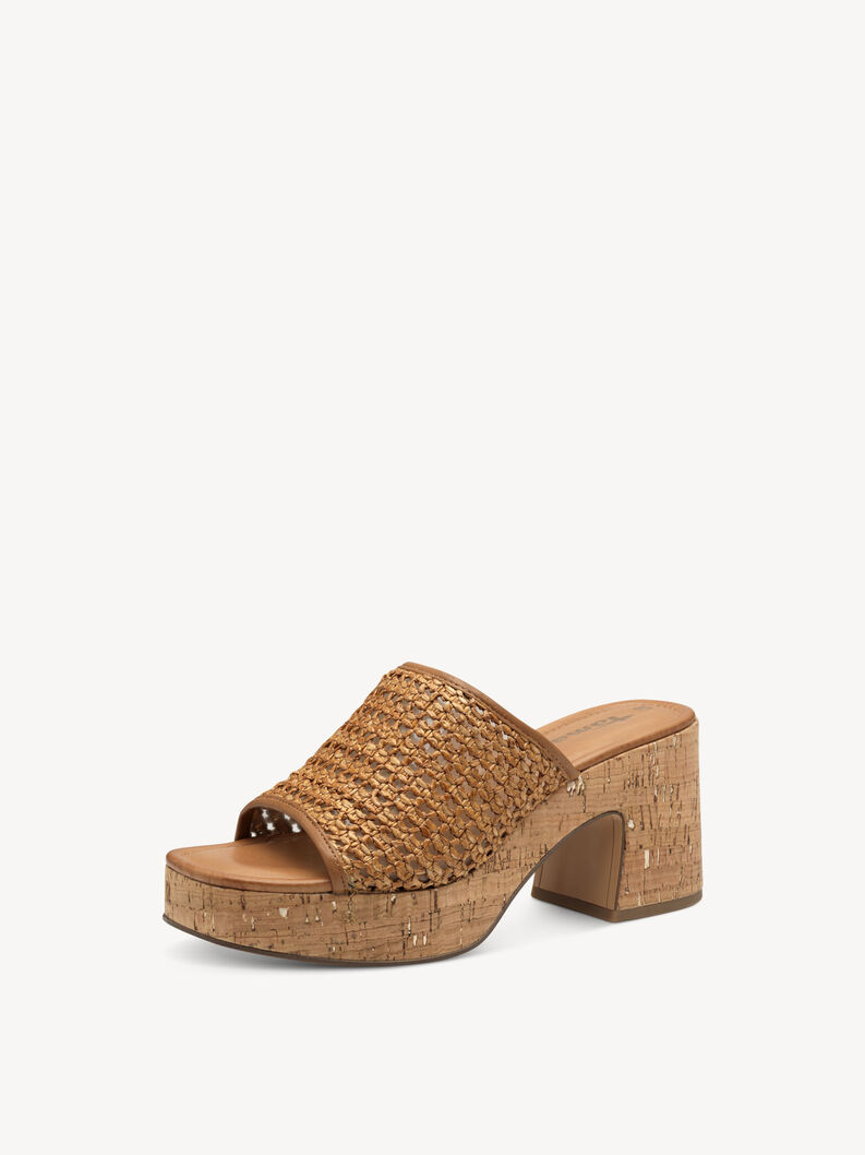 Mule - marron, COGNAC, hi-res