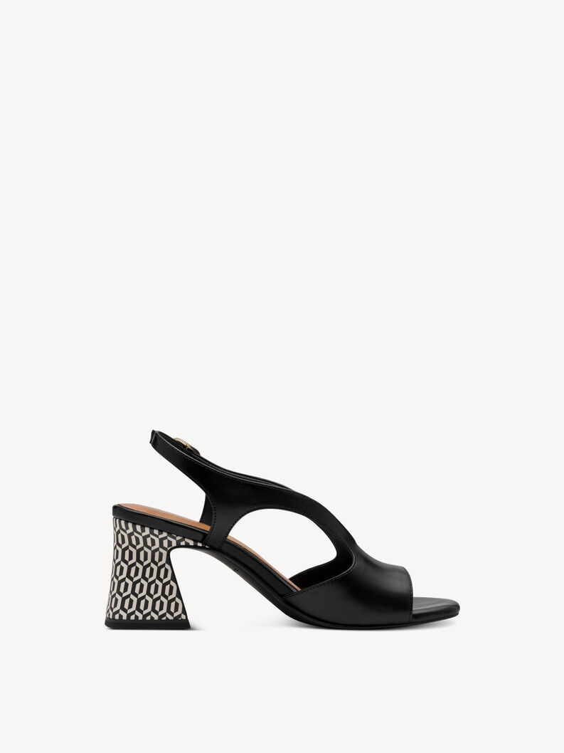 Sandalette, BLACK, hi-res