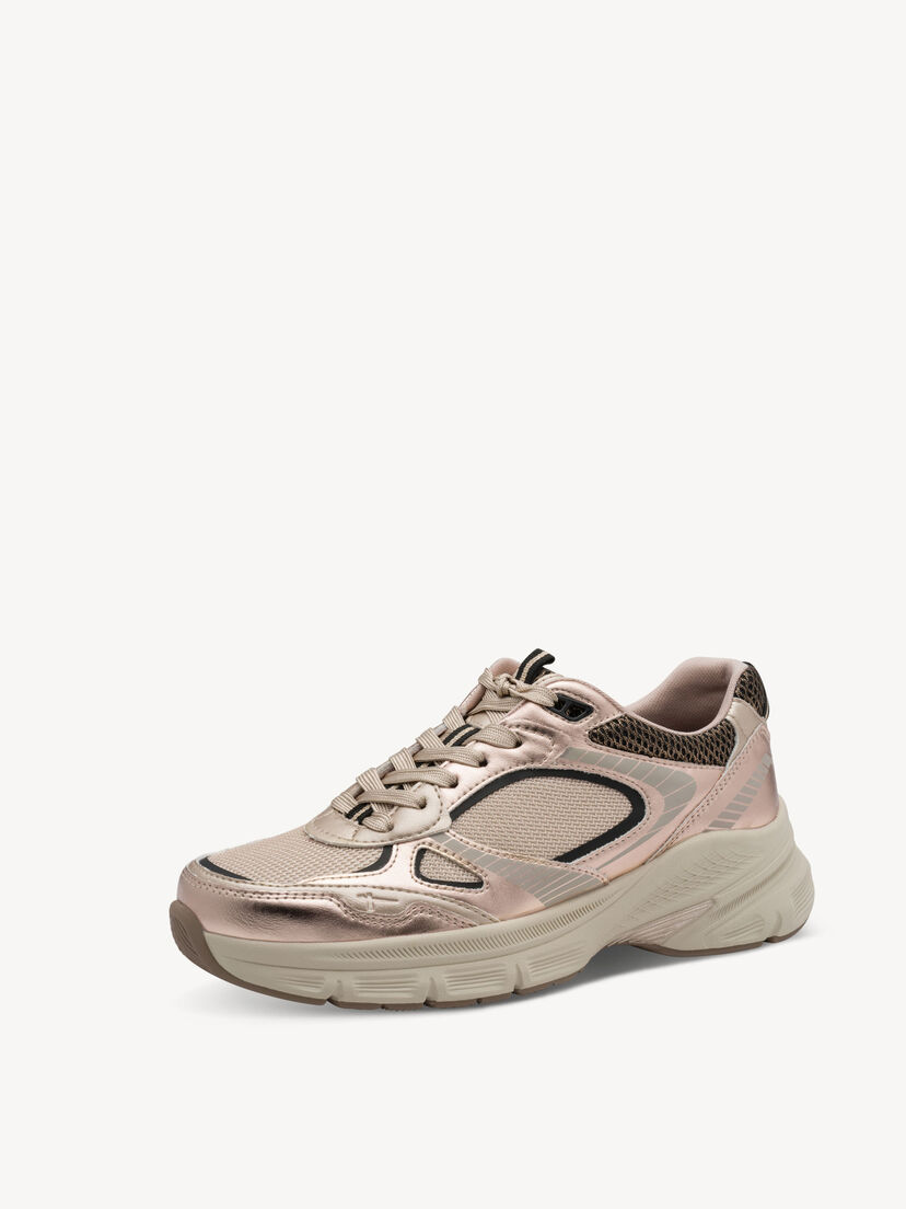 Sneaker - metallic, rosegold, hi-res