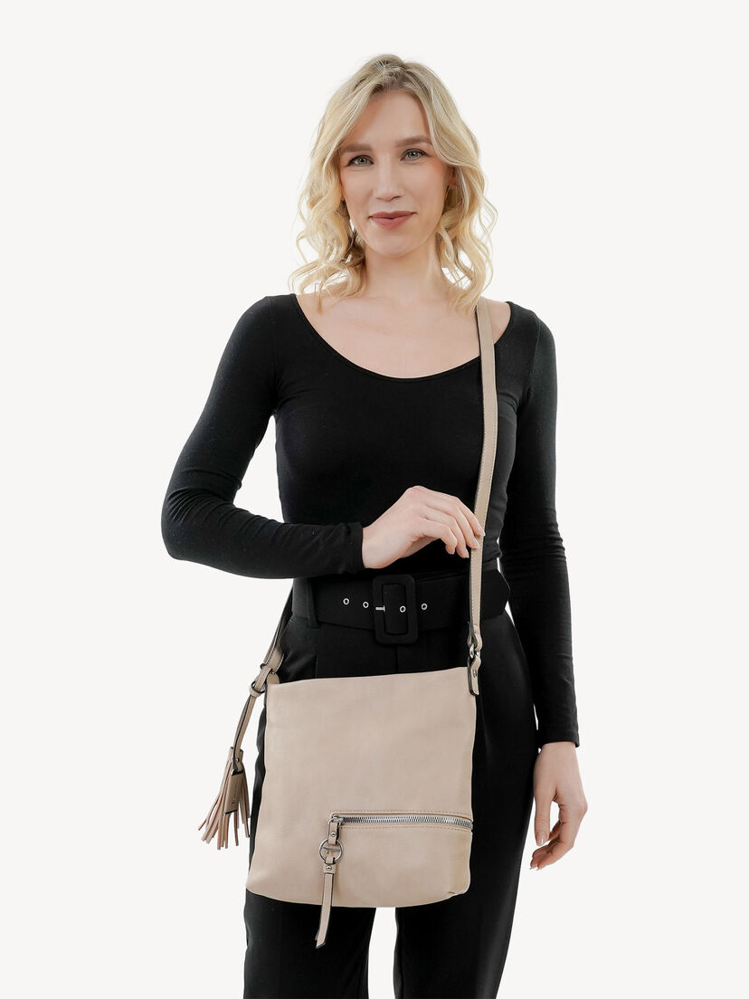 Schoudertas - bruin, taupe, hi-res