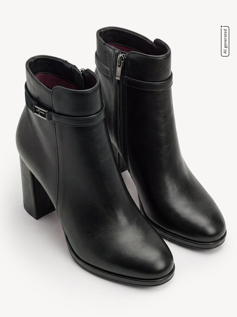 Bootie - black, BLACK MATT, hi-res