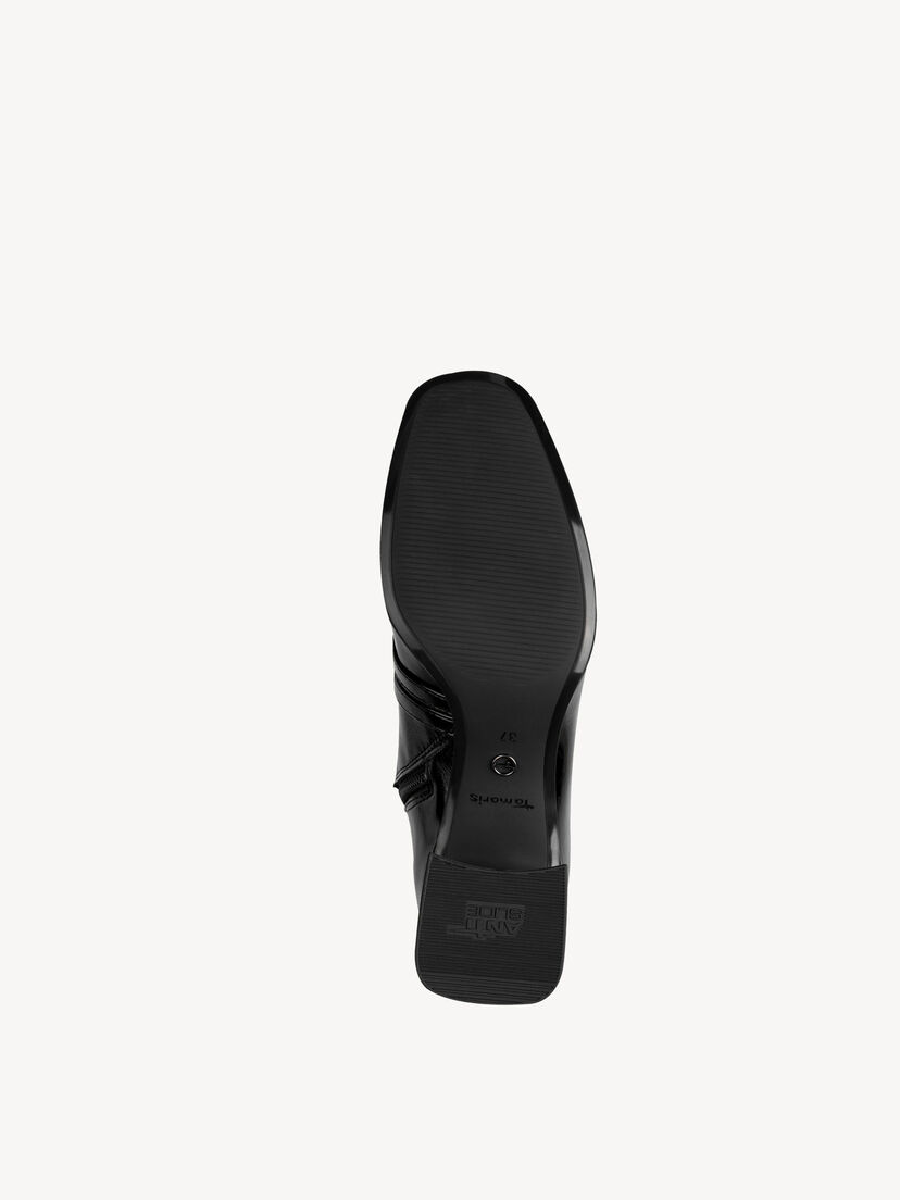 Enkellaarsje - zwart, BLACK, hi-res