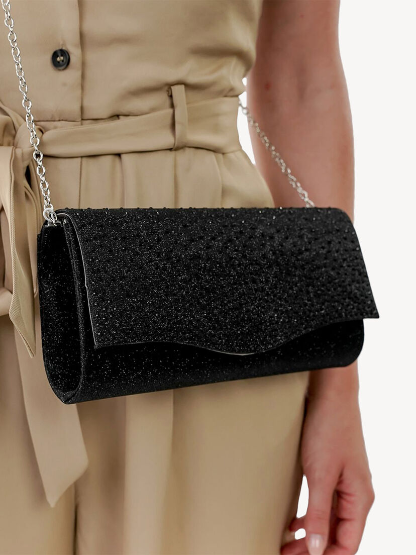 Clutch - zwart, black, hi-res