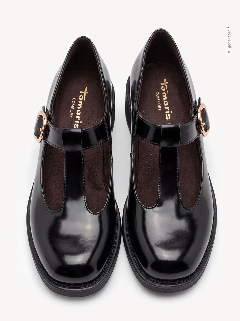 Instappers, BLACK PATENT, hi-res
