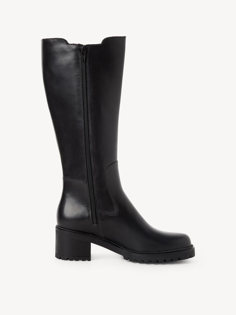 Stiefel, BLACK LEATHER, hi-res