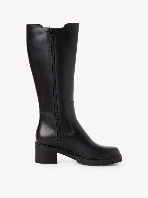 Stiefel, BLACK LEATHER, hi-res