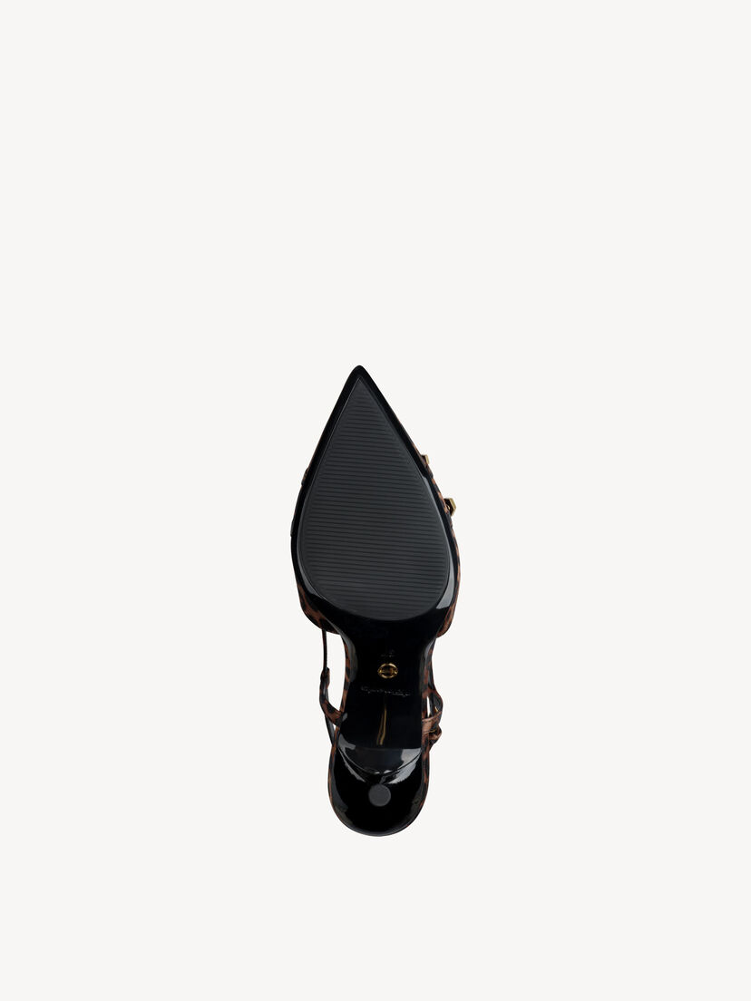 Slingpumps - bruin, LEOPARD, hi-res