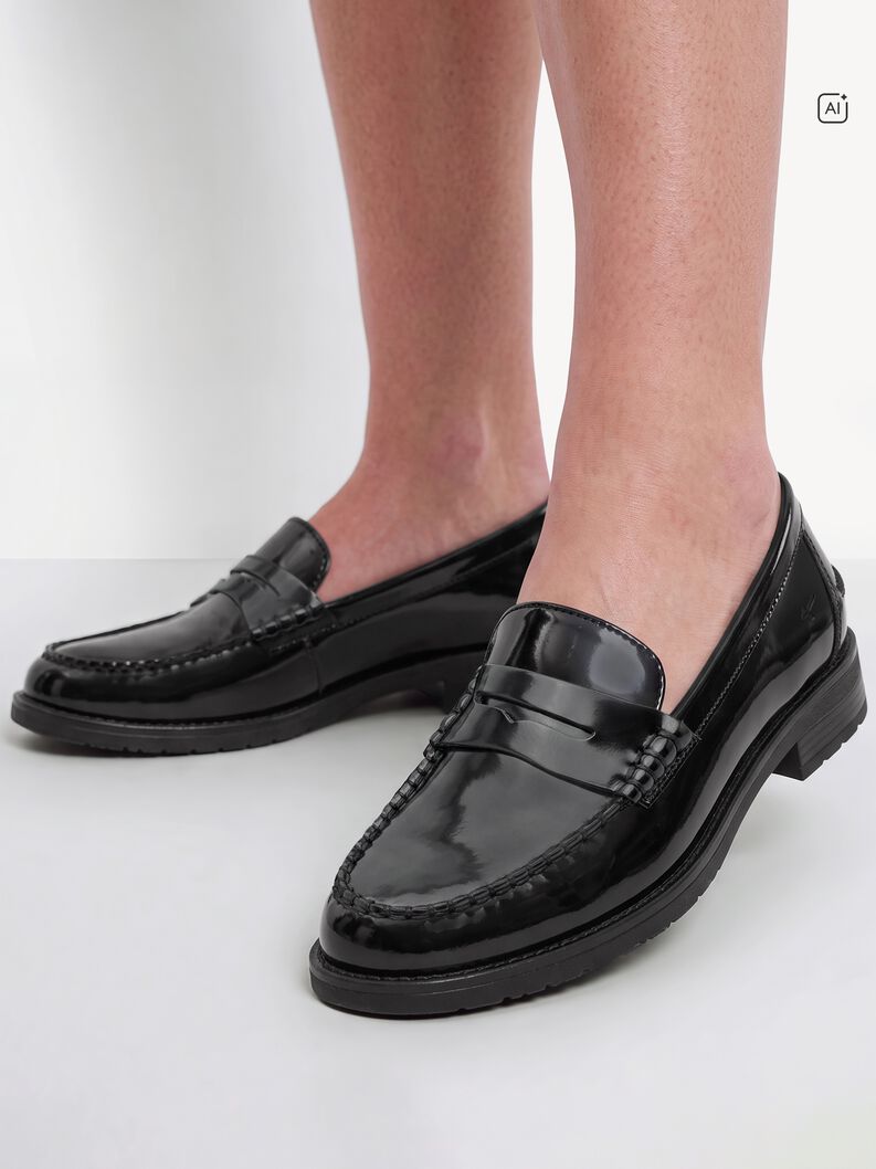 Slipper - noir, BLACK, hi-res