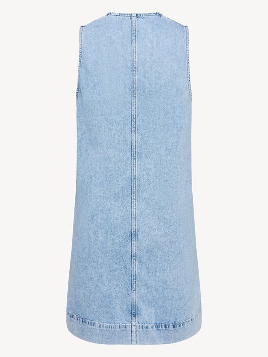 spijkerjurk, Light Blue Denim, hi-res