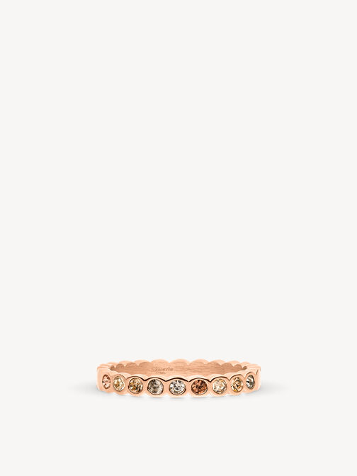 Ring, ros&eacute;gold, hi-res