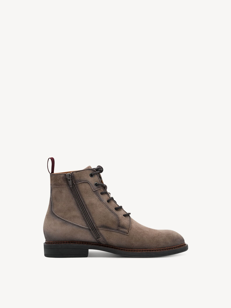 Μποτάκια - καφέ, TAUPE SUEDE, hi-res