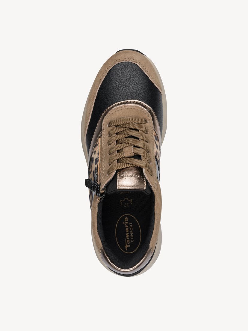 Sneaker - bruin, PEPPER COMB, hi-res