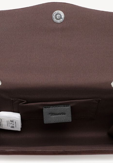 Clutch, brown, hi-res