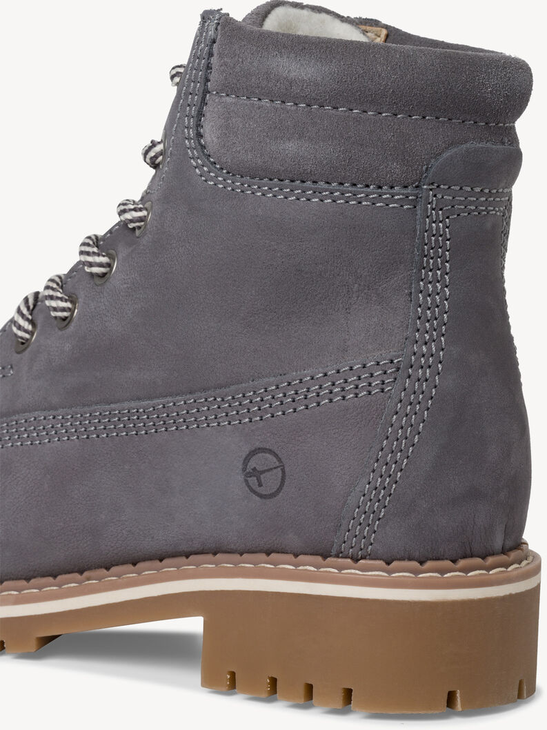 Kotníčková obuv - šedá teplá podšívka, GREY, hi-res