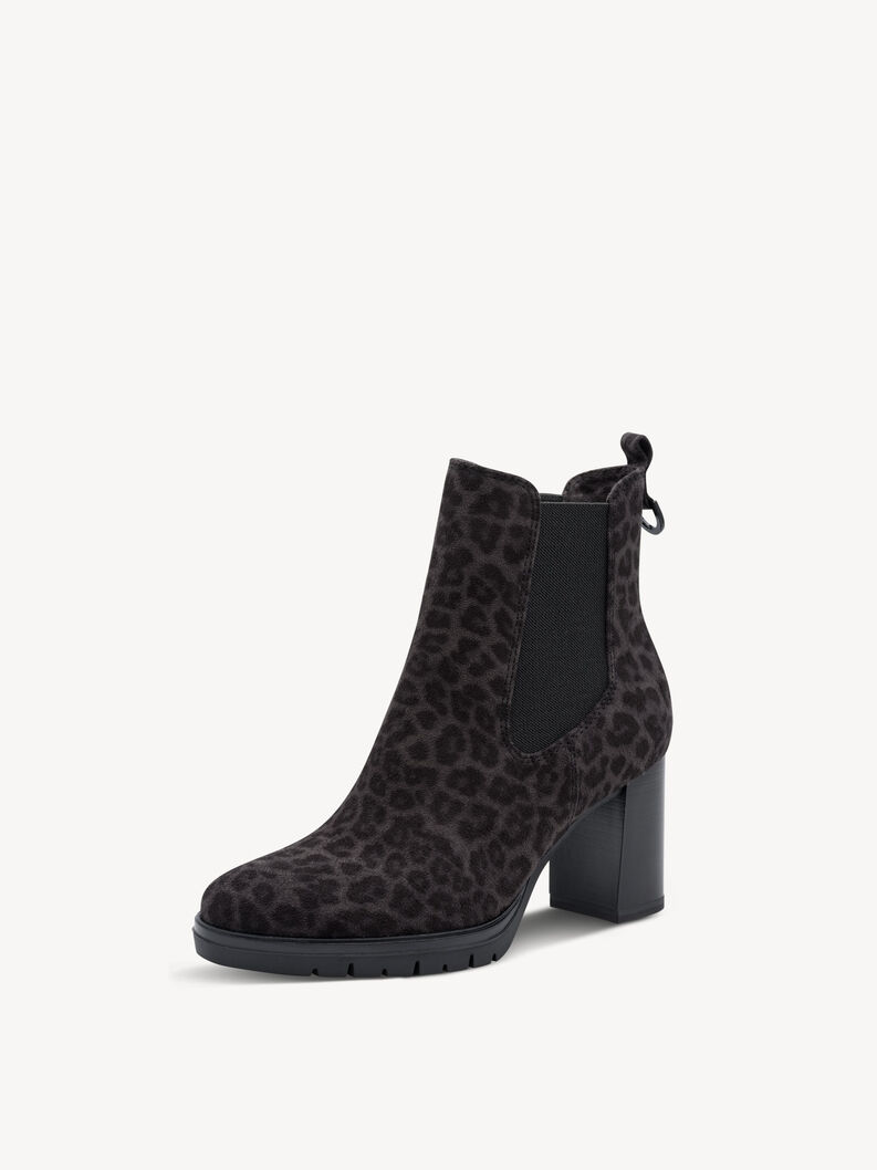 Chelsea boot - gr&aring;, GREY LEOPARD, hi-res