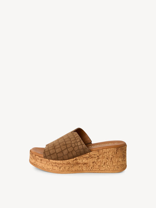 Pantolette, BROWN STRUCT., hi-res