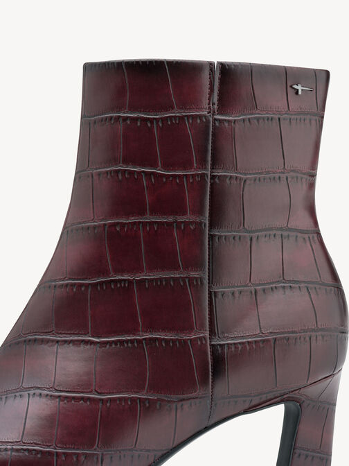 Bootie, MERLOT CROCO, hi-res