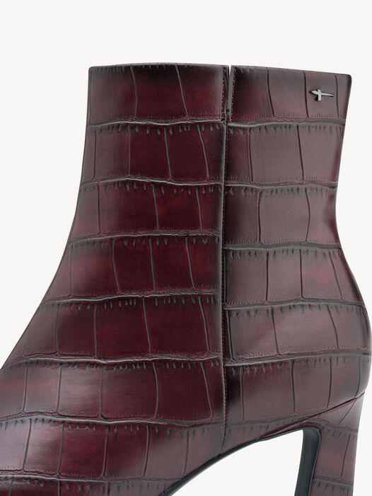 Enkellaarsje, MERLOT CROCO, hi-res
