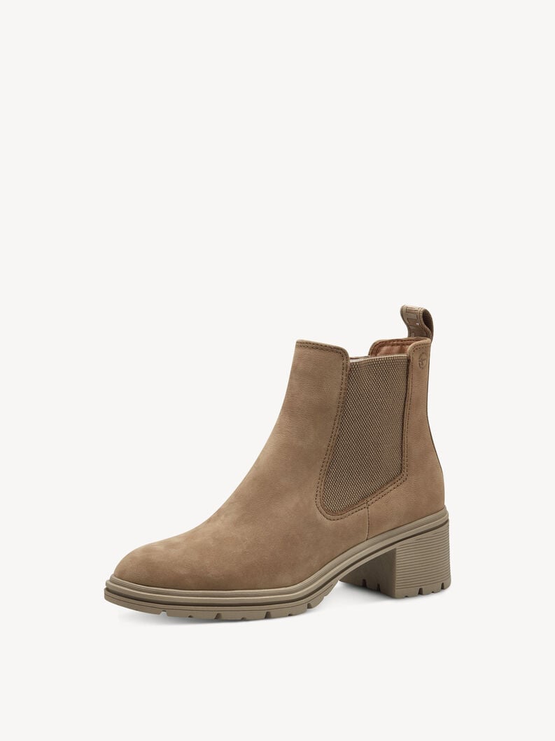 Leder Chelsea Boot - braun, CAMEL, hi-res