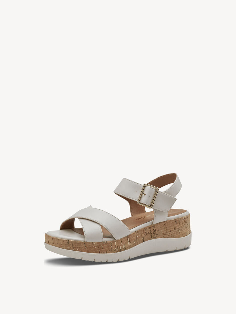 Sandaaltje - beige, IVORY, hi-res