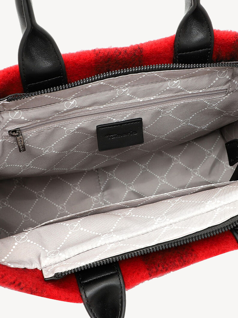 Shopping bag - red, red, hi-res