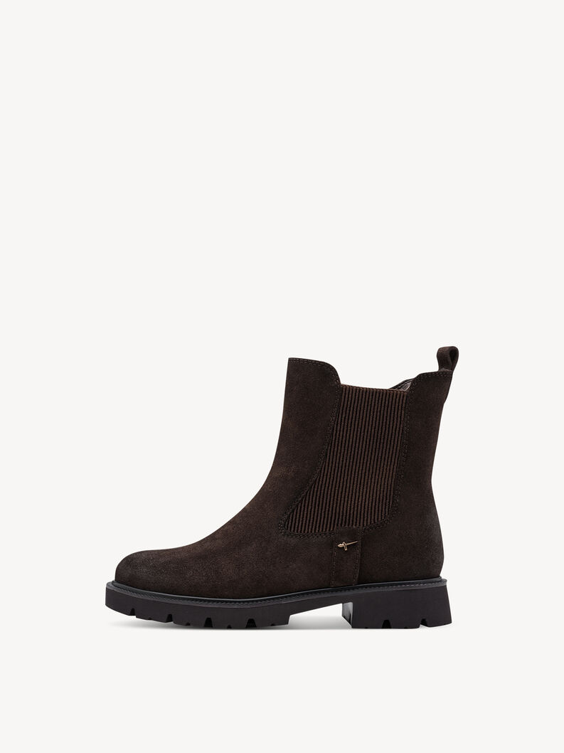 Leather Chelsea boot - brown, MOCCA SUEDE, hi-res