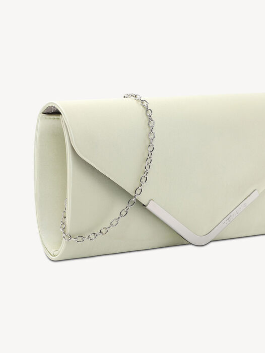 Clutch, champagner satin, hi-res