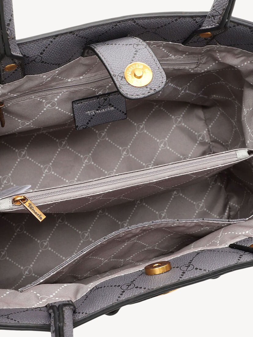 Shopper - grijs, darkgrey, hi-res