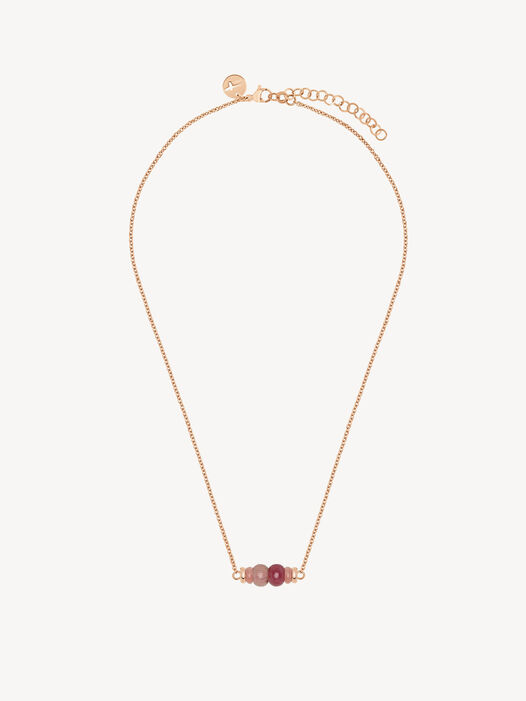 Halskettinge, ros&eacute;gold, hi-res
