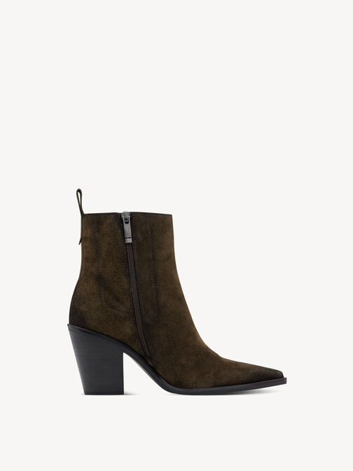 Bottine, OLIVE SUEDE, hi-res