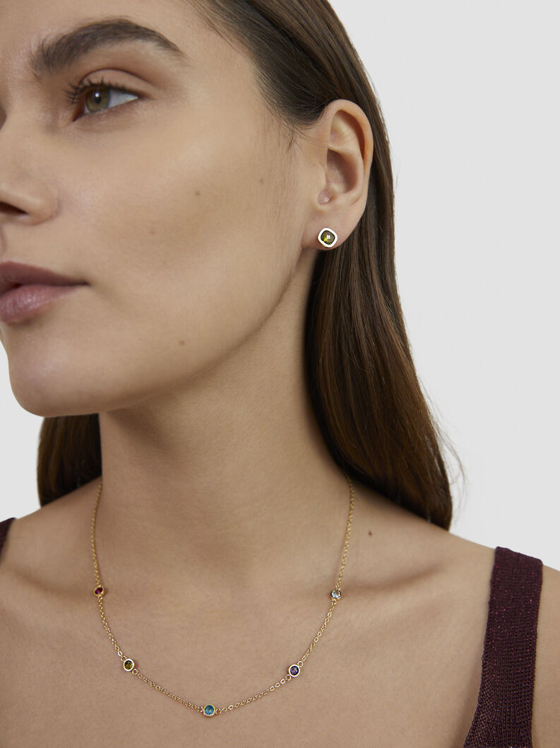 Necklace - gold, gold, hi-res