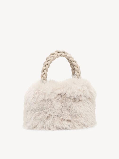 Shopping bag, beige, hi-res