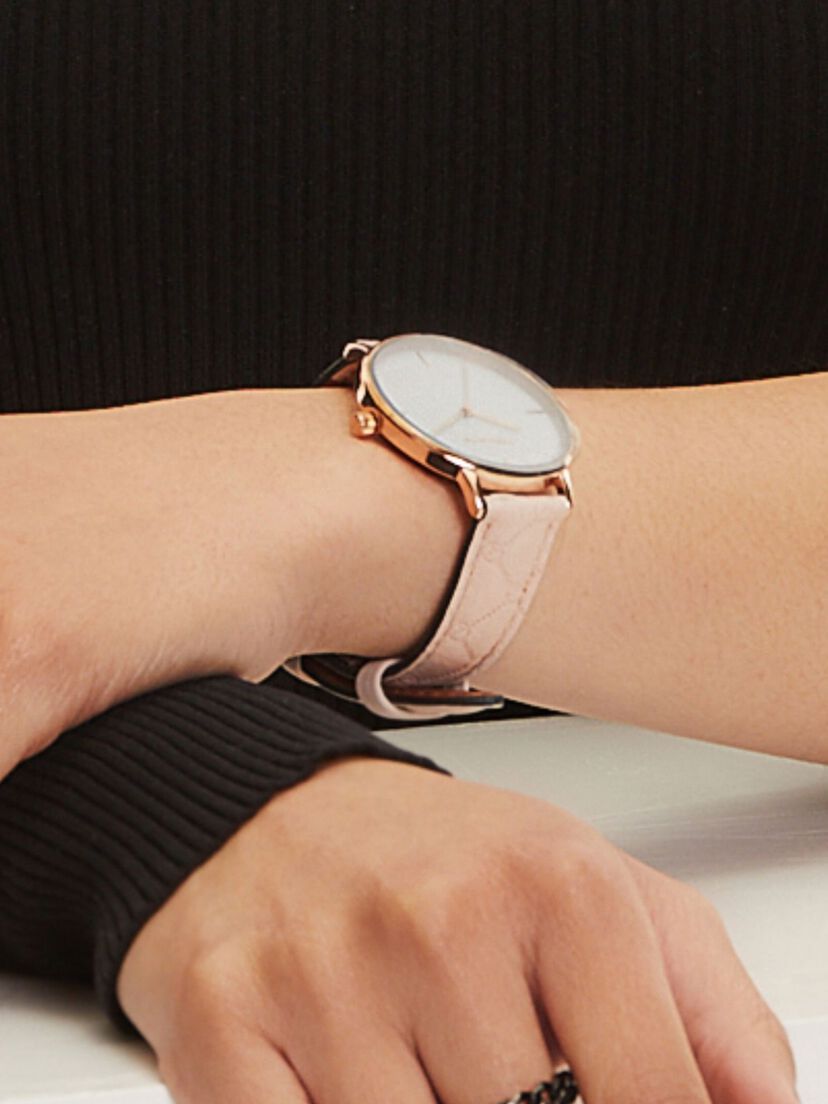 Horloge - roze, rozih, hi-res