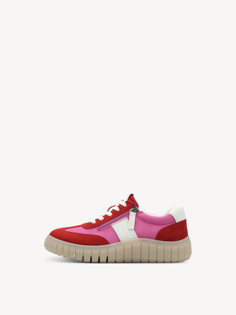 Sneaker, RED/FUCHSIA, hi-res