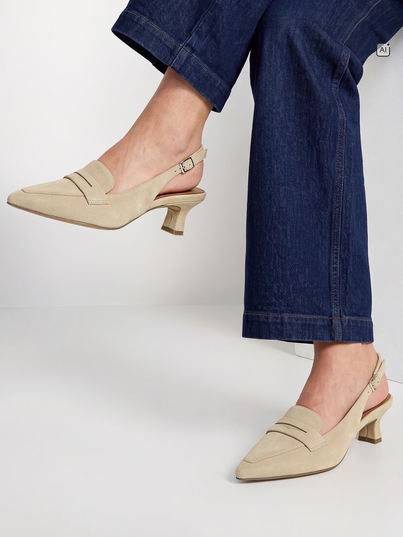 Slingpumps, beige, hi-res