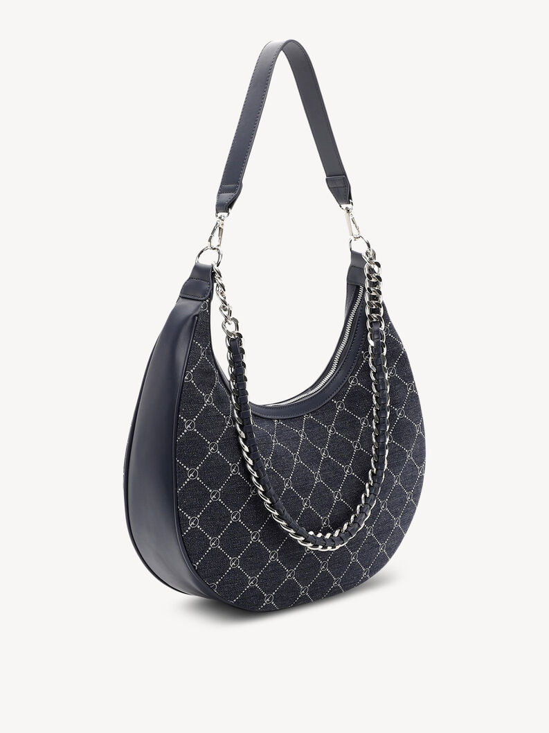 Handbag - blue, blue, hi-res