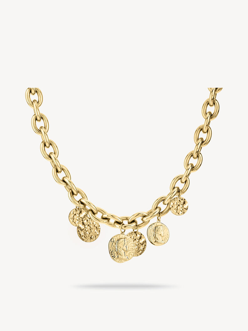 Necklace - gold, gold, hi-res