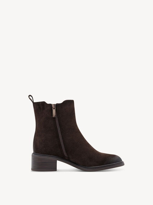Bottine Chelsea en cuir, MOCCA SUEDE, hi-res