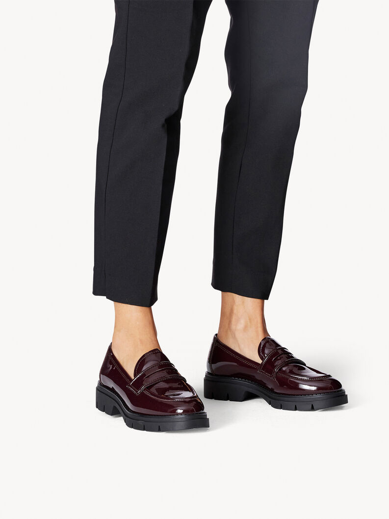 Slipper - rot, BORDEAUX PAT., hi-res