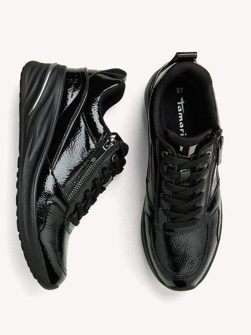 Sneaker, BLACK PATENT, hi-res