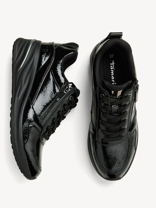 Sneaker, BLACK PATENT, hi-res