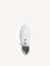 Leather Sneaker - undefined, WHITE/SKY, hi-res