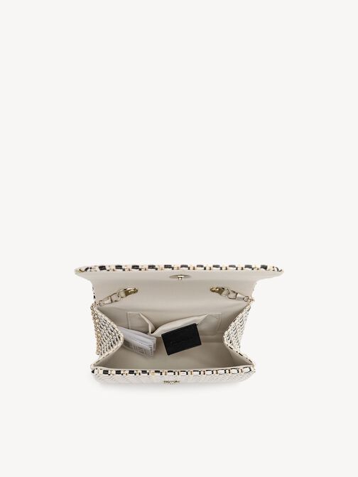 Clutch bag, black, hi-res
