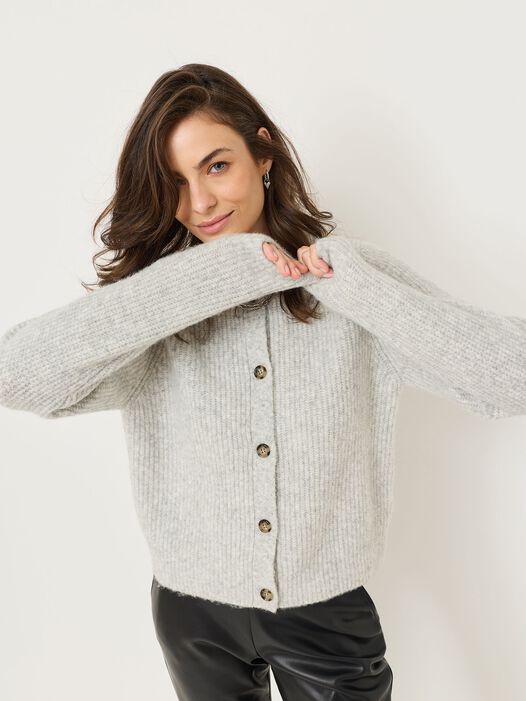 Vest, Light Grey Melange, hi-res